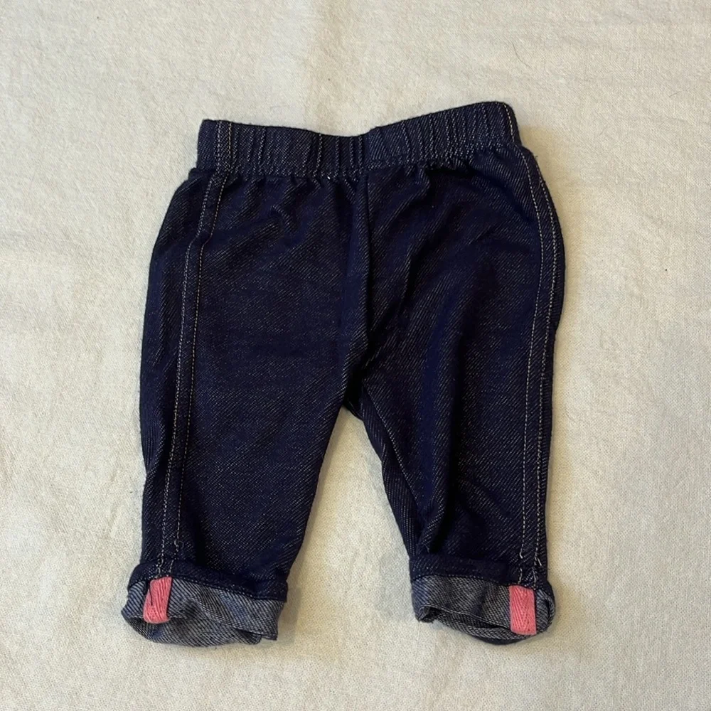 Bundle of 3-6M Girl Jeans